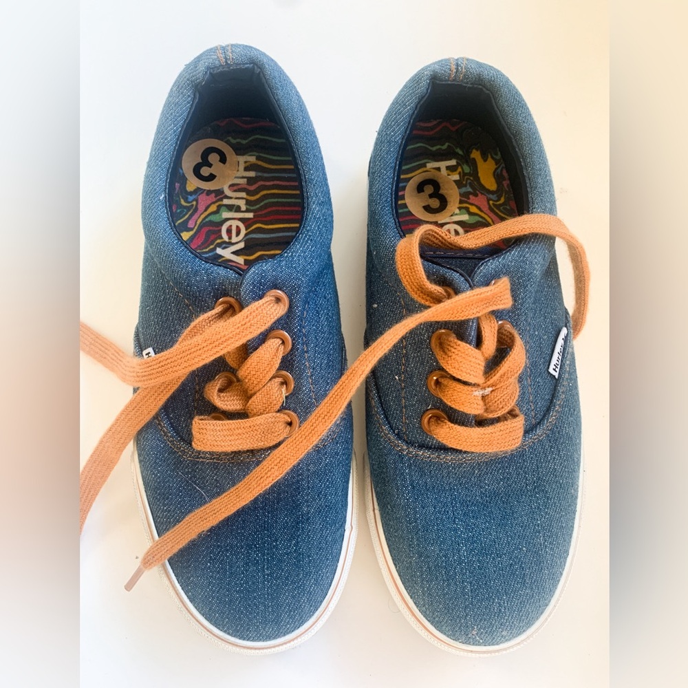 Hurley size 3 Blue Sneakers